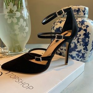 Topshop Buckle Heel